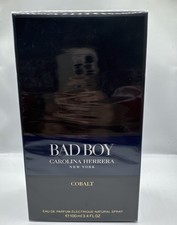 Bad Boy Cobalt by Carolina Herrera 3.4 oz EDP Perfume for Men New In Box