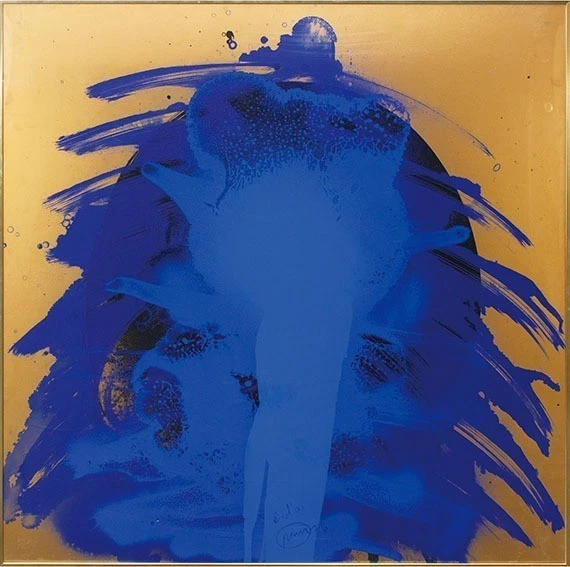 Otto Piene "Ohne Titel" 1976 EDA Edition signiert Siebdruck ZERO Gruppe Deutsch - Bild 2 von 4