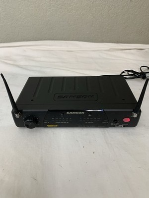 Samson CR77 CH U2 Wireless UHF Diversity Receiver Unit w/ AC Adapter