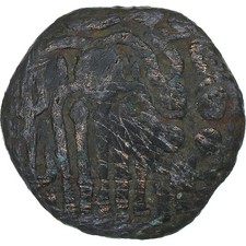 Sri Lanka , Chola Empire, Raja Raja Chola, Æ Unit, ca. 985-1014, Bronze, TB