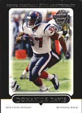 2005 Topps Black Football Singles - You Choose