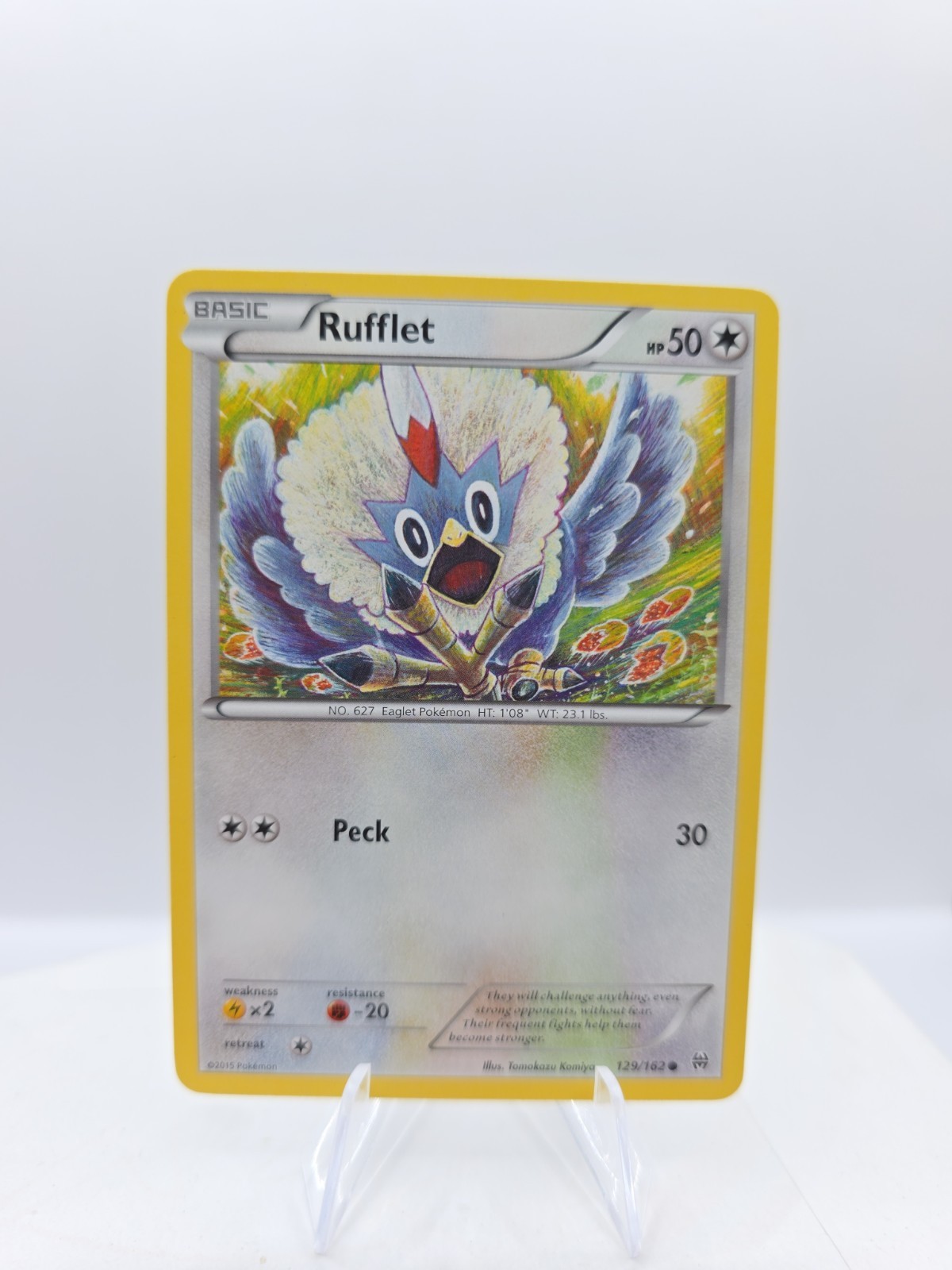 Pokemon Rufflet 129/162 Breakthrough Regular