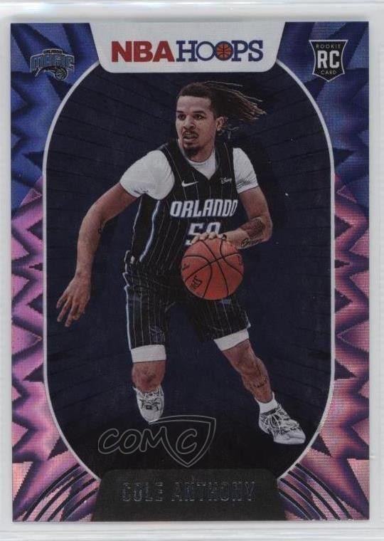 2020-21 Panini NBA Hoops Purple Explosion Cole Anthony #234 0s4q