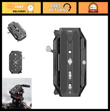 Quick Release Kit for Cameras - Rectangular Plate  Base - Versatile Mounting So