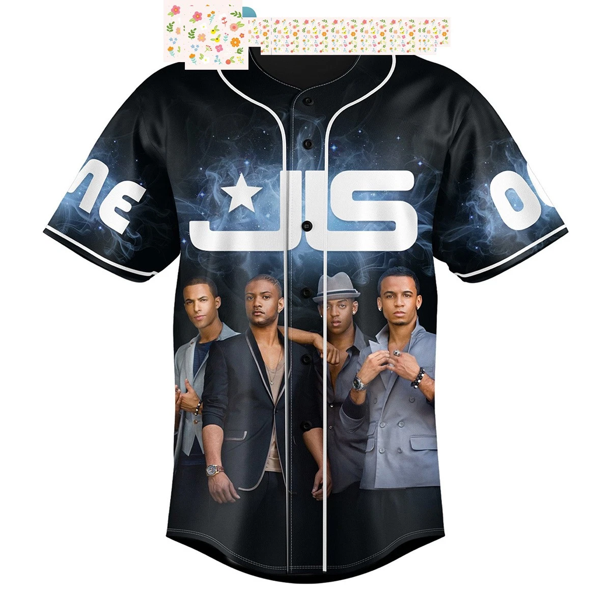Everybody Say JLS The Hits Tour Personalized Baseball Jersey