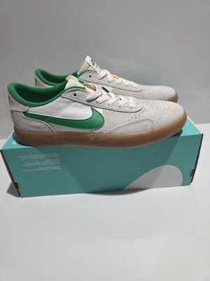 Nike SB Heritage Vulc Men's Athletic Sneakers  New Size 8.5 Summit White/Green