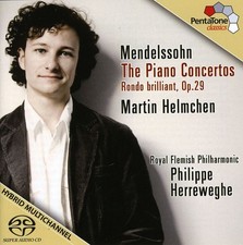 Martin Helmchen - Piano Concertos 1 2 / Rondo Brilliant New SACD Hybrid SACD
