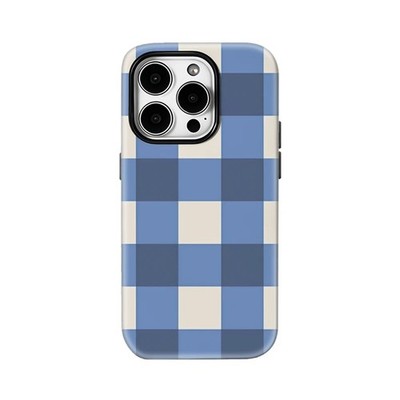 Checkered Gingham Case for Apple iPhone 17 16 15 14 13 12 11 Pro Max Plus Air