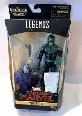 Hasbro Marvel Legends Series Yon-Rogg Captain Marvel BAF Kree Sentry New in Box