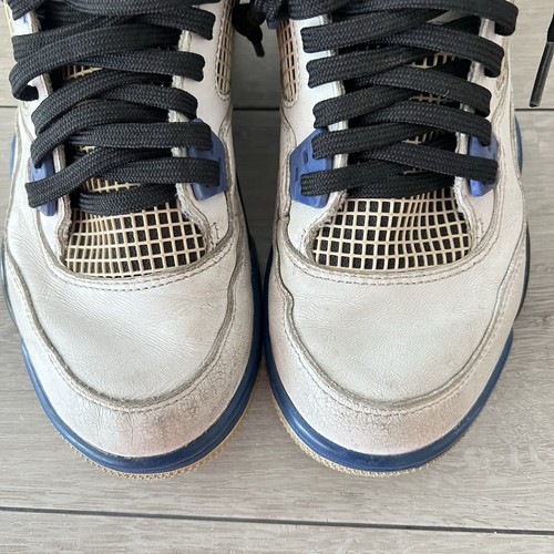 Nike Air Jordan 4 Retro Motorsport blau 408452-117 Jugend Größe 5,5 Y Damengröße 7 - Bild 5 von 13