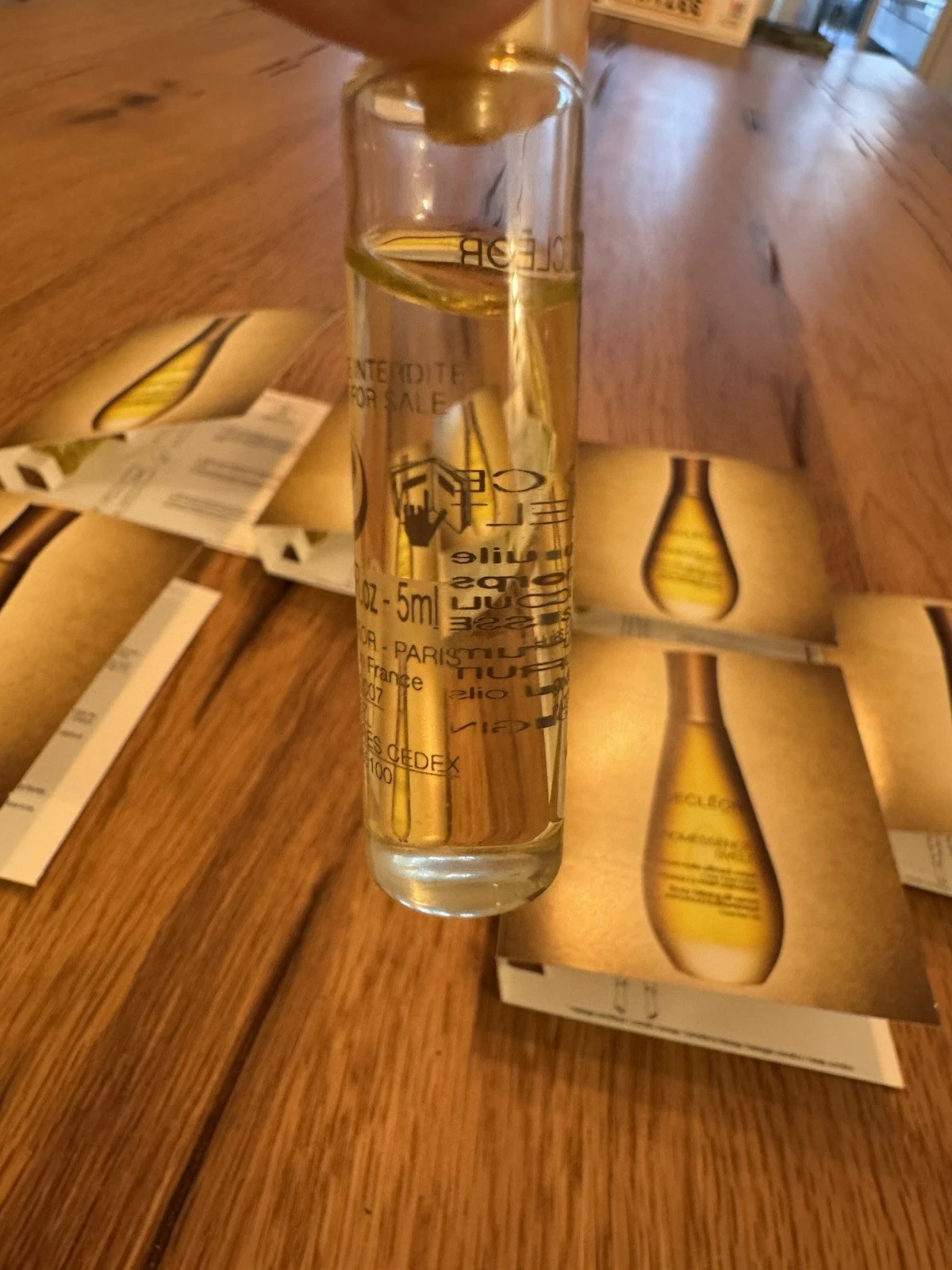 7x Decleor Aromessence Svelt Body Refining Oil Serum Patchouli Grapefruit 5ml 4