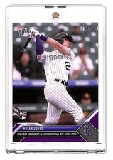 2023 MLB Topps Now Nolan Jones Rookie PURPLE PARALLEL /25 SSP Rockies #428 RC 🔥