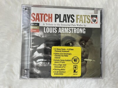 Satch Plays Fats: by Louis Armstrong (CD) Brand New