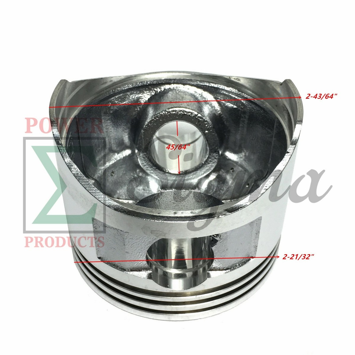 68mm Piston and Pin and Rings For Honda GX160 5.5 HP 13101-ZH8-010