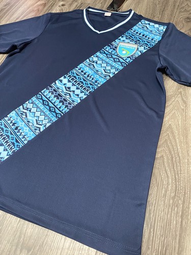 GUATEMALA BLUE AWAY SOCCER JERSEY CAMISOLA AZUL LOCAL GUATEMALA MENS SIZE 2023 - Picture 12 of 12