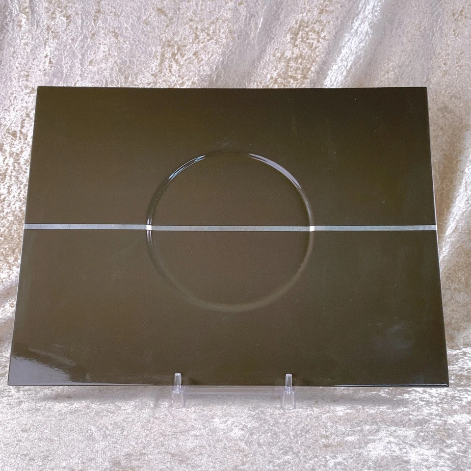 Hermes Large Rectangle Tray Lacquer Finish 40 x 30 cm with Case - Image 3 of 4