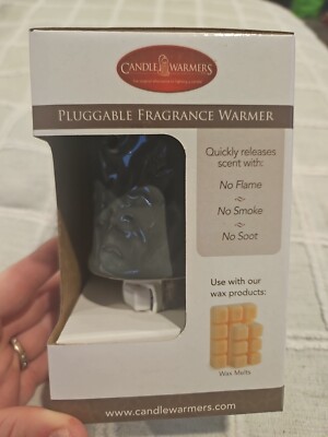 Candle Warmers Pluggable Fragrance Warmer Nightlight Rainstorm NEW Melts Wax