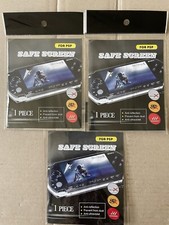 3X PSP Screen Protector. New