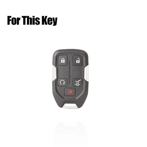 Funda protectora de cuero para llavero de coche de 5 botones para Chevy Silverado ACADIA NUEVO - Imagen 7 de 13