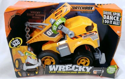 matchbox wrecking ball dump truck