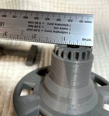 Seghetto Da Tavolo Regolabile Misuratore Altezza 0 60mm Per - Foto 5