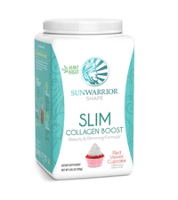 Sunwarrior SLIM Collagen Boost Red Velvet Vegan, Gluten Free, Keto