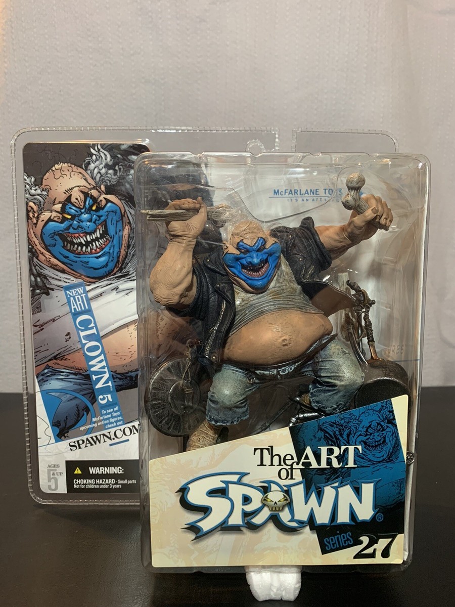 Mcfarlane Toys The Art of Spawn Series 27 Clown 5 New Art