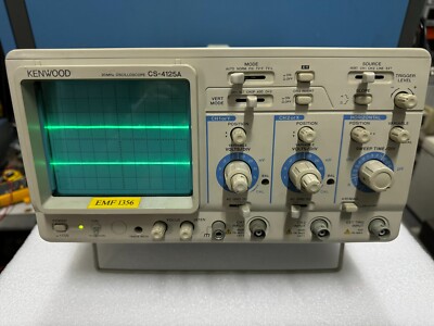 Kenwood CS-4125A 20MHz 2-Channel Oscilloscope | eBay