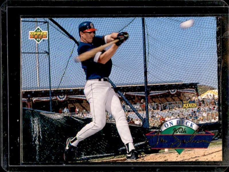 1993 Upper Deck - On Deck With #D21 - Tim Salmon