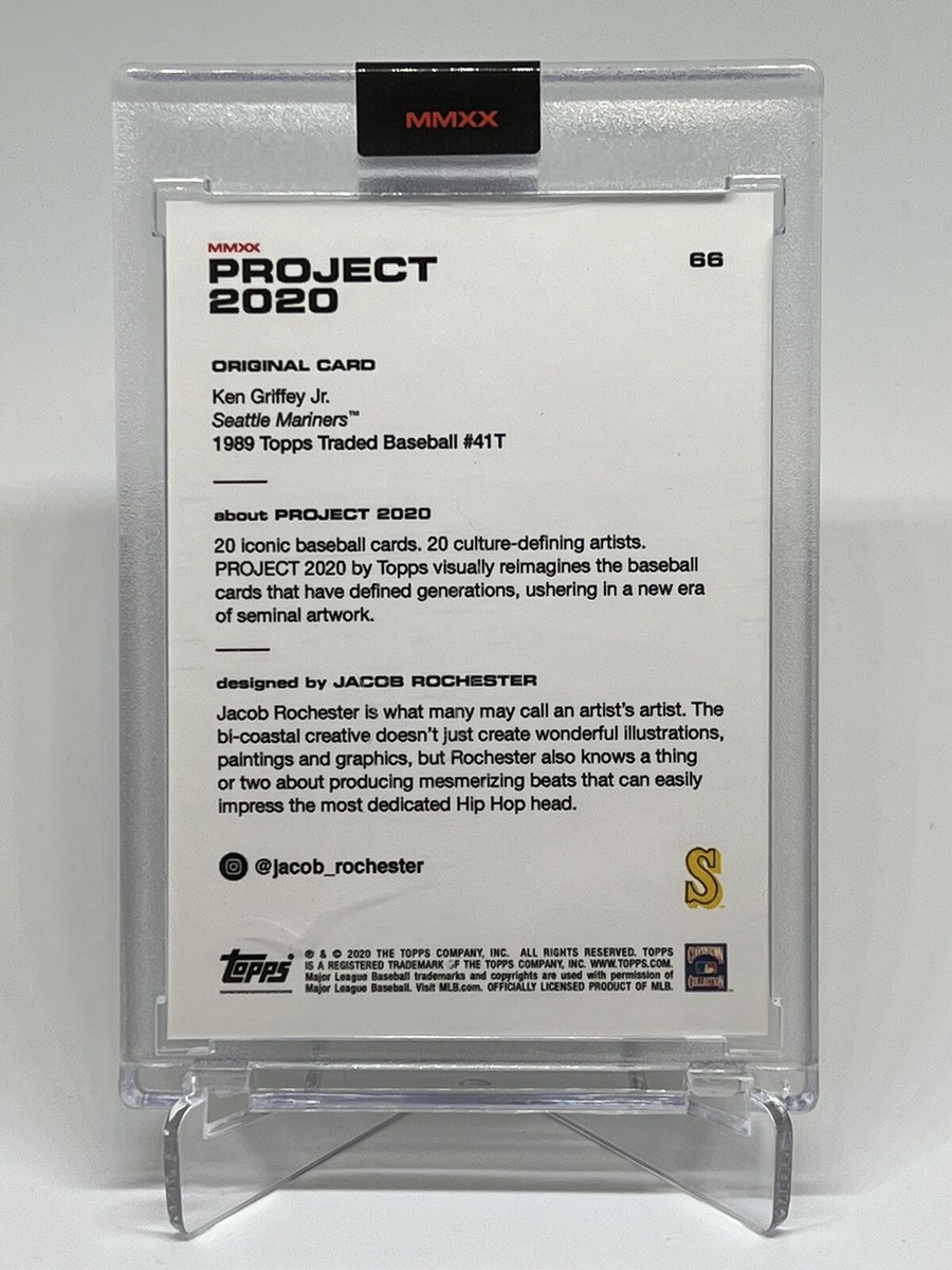 2020 Topps Project 2020 1989 Ken Griffey Jr. by Jacob