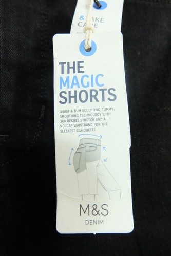 M&S High Waisted MAGIC SHAPING Shorts with Stretch_Various - Picture 7 of 16