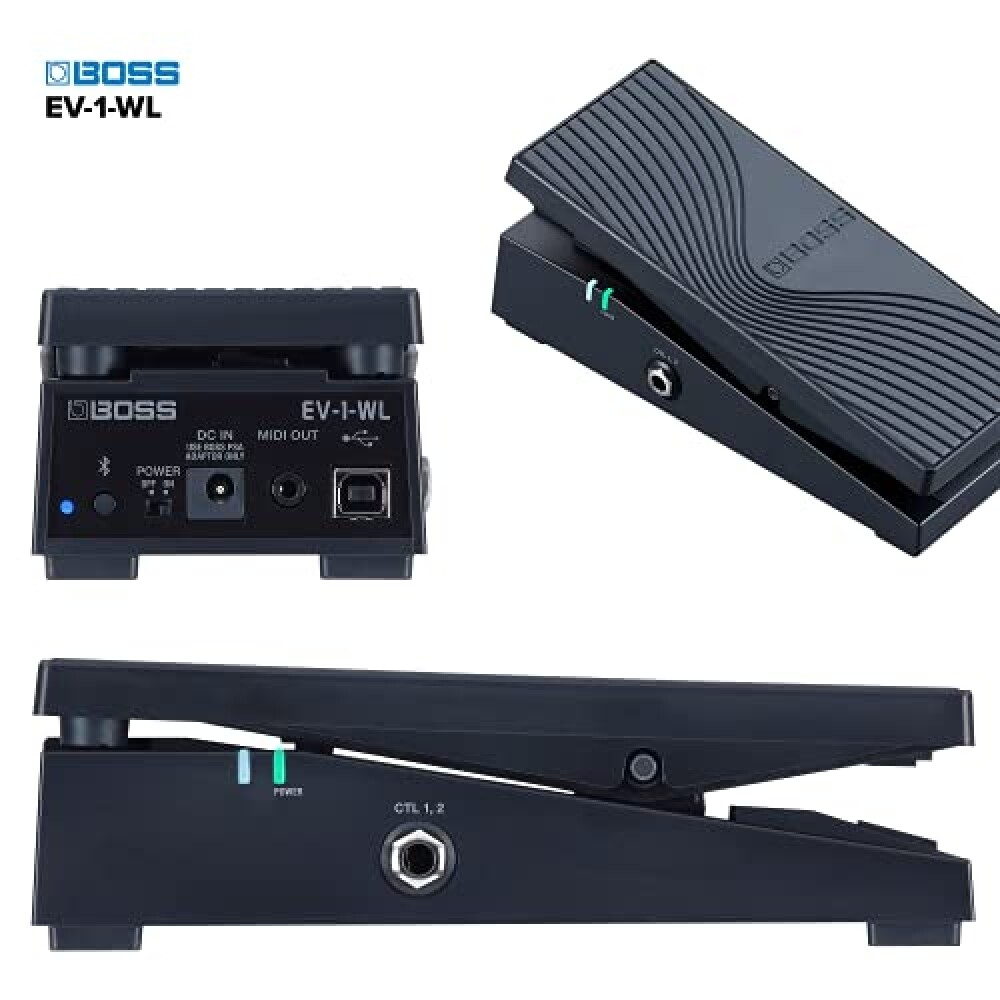 ボスWireless MIDI Expression Pedal EV-1-WL BOSS - EV-1-WL | Wireless MIDI Expression Pedal