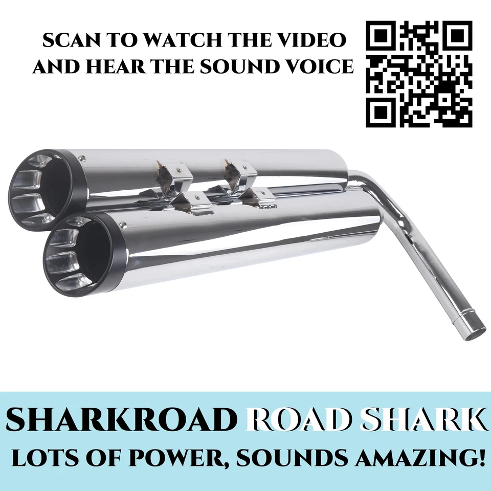 4.0'' Pipes for Kawasaki Vulcan 1700 Vaquero, Voyager, Kawasaki Vulcan S Exhaust - Image 4 of 4