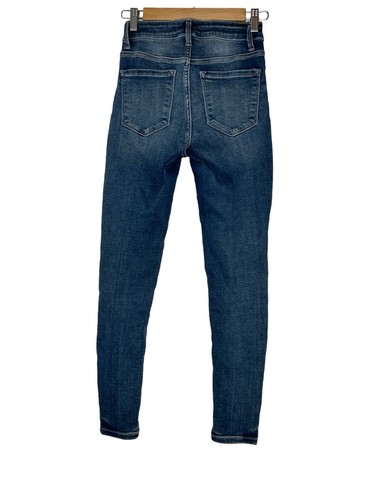 Flying Monkey Jeans Women's Skinny Ankle Denim Blue Med Wash Size 25 - Picture 2 of 5