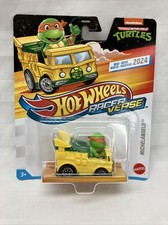 2024 Hot Wheels Racer Verse Michelangelo Teenage Mutant Ninja Turtles.