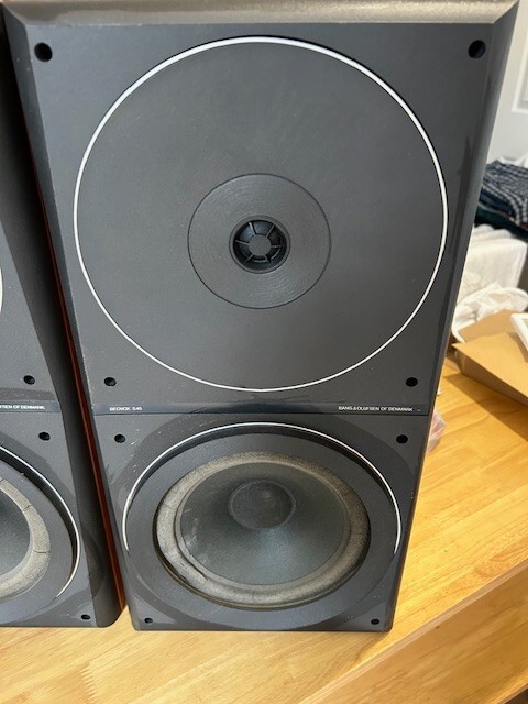 Bang and Olufsen BEOVOX S45 Speakers x 2 | eBay UK