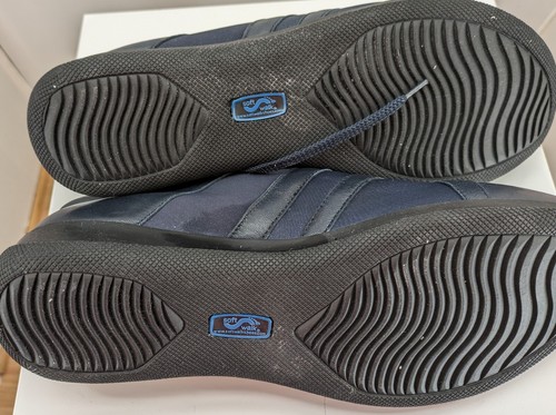 Damen SOFT WALK GRÖSSE 12 M Marineblau Leder Komfort Wanderschuhe - Bild 8 von 11