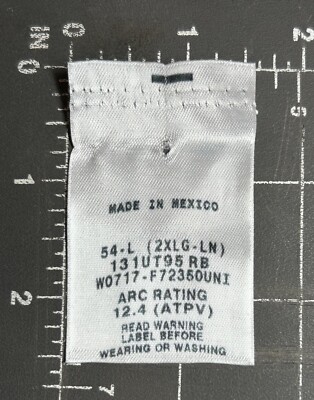 Workrite Fr Flame Wasserfest Feuer Flammschutz Workwear Bekleidung Abzeichen Tag