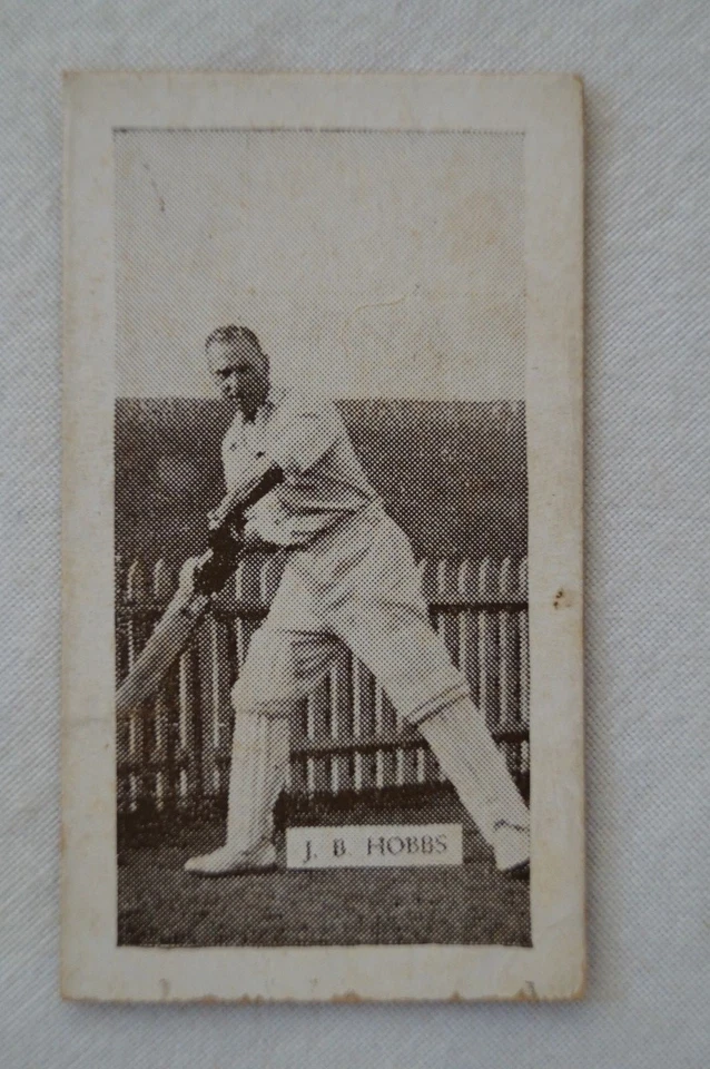 1932 - Allens Steam Rollers - Vintage Cricket Card - J.B. Hobbs - Surrey. - image 3 of 3
