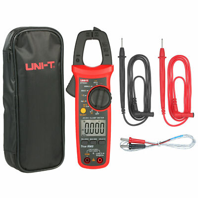 UNIT TRUE RMS Digital Clamp meter AC DC NCV Multimeter Cap Live  