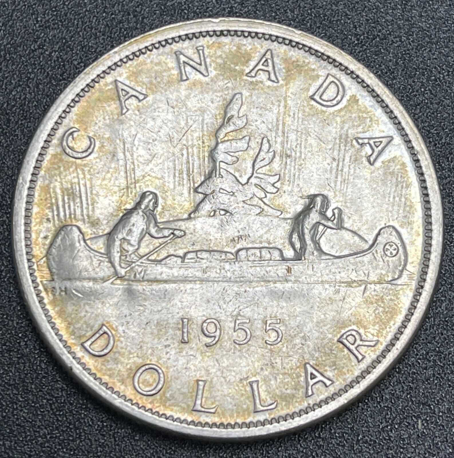 1955 Canada Silver Dollar - No Reserve Sale
