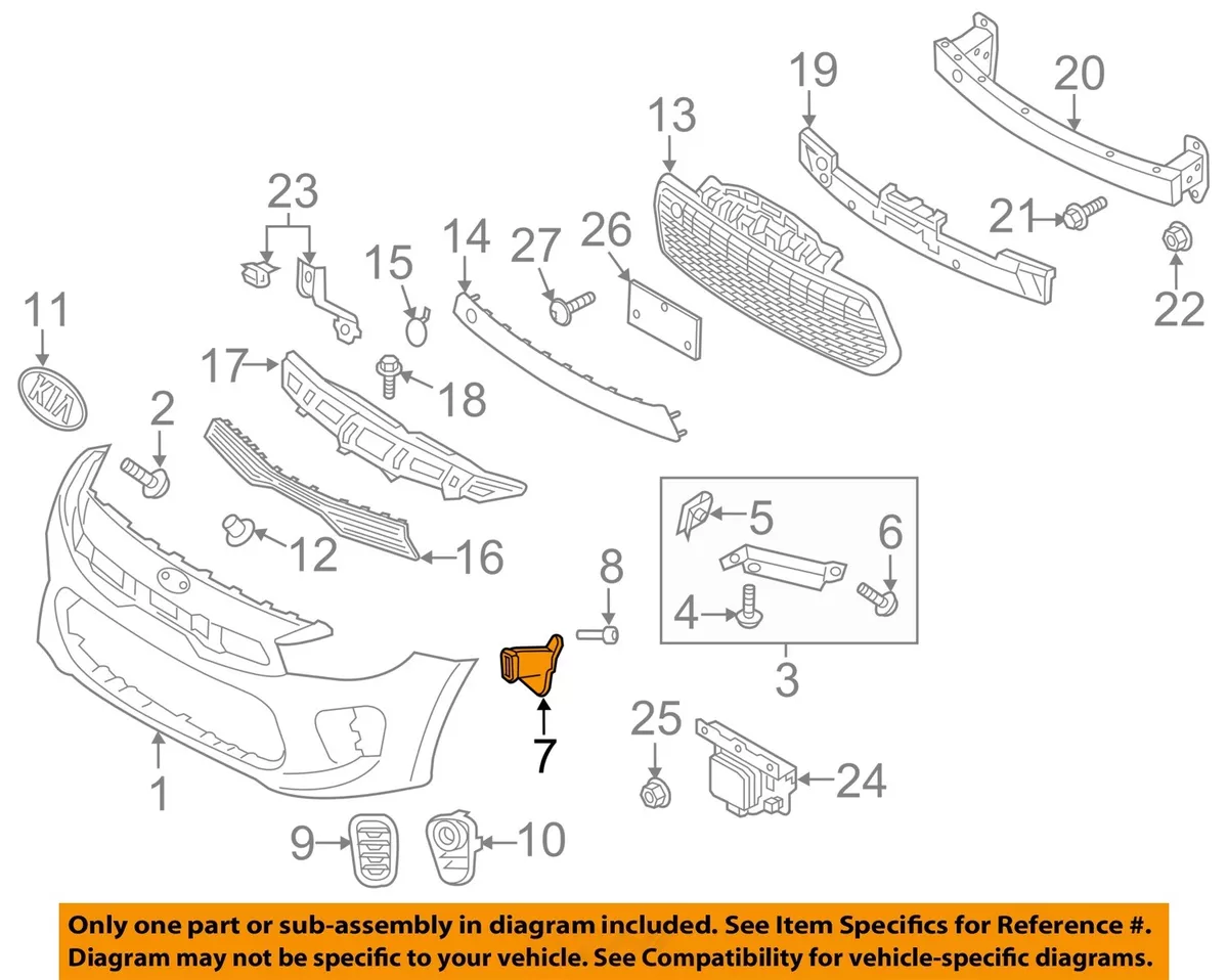 KIA OEM 2018 Rio Left 86573H9000