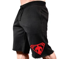 Monsta Clothing Co. Men's Workout Muscle Symbol Gym Sweat Shorts Bodybuilding