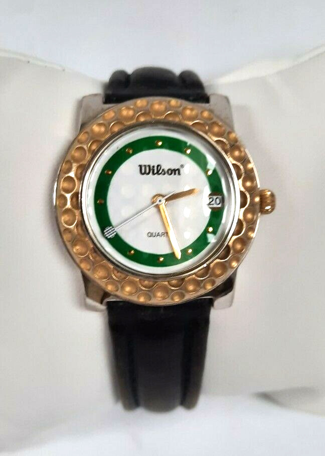 Battery Pre-owned Date Golf LWA120 Gold Golf Green Fresh Watch Ball Wilson - VintageWatches.PK Battery Pre-owned Date Golf LWA120 Gold Golf Green Fresh Watch Ball Wilson - vintagewatches.pk