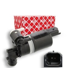 FEBI BILSTEIN Waschwasserpumpe, Scheibenreinigung  für PEUGEOT