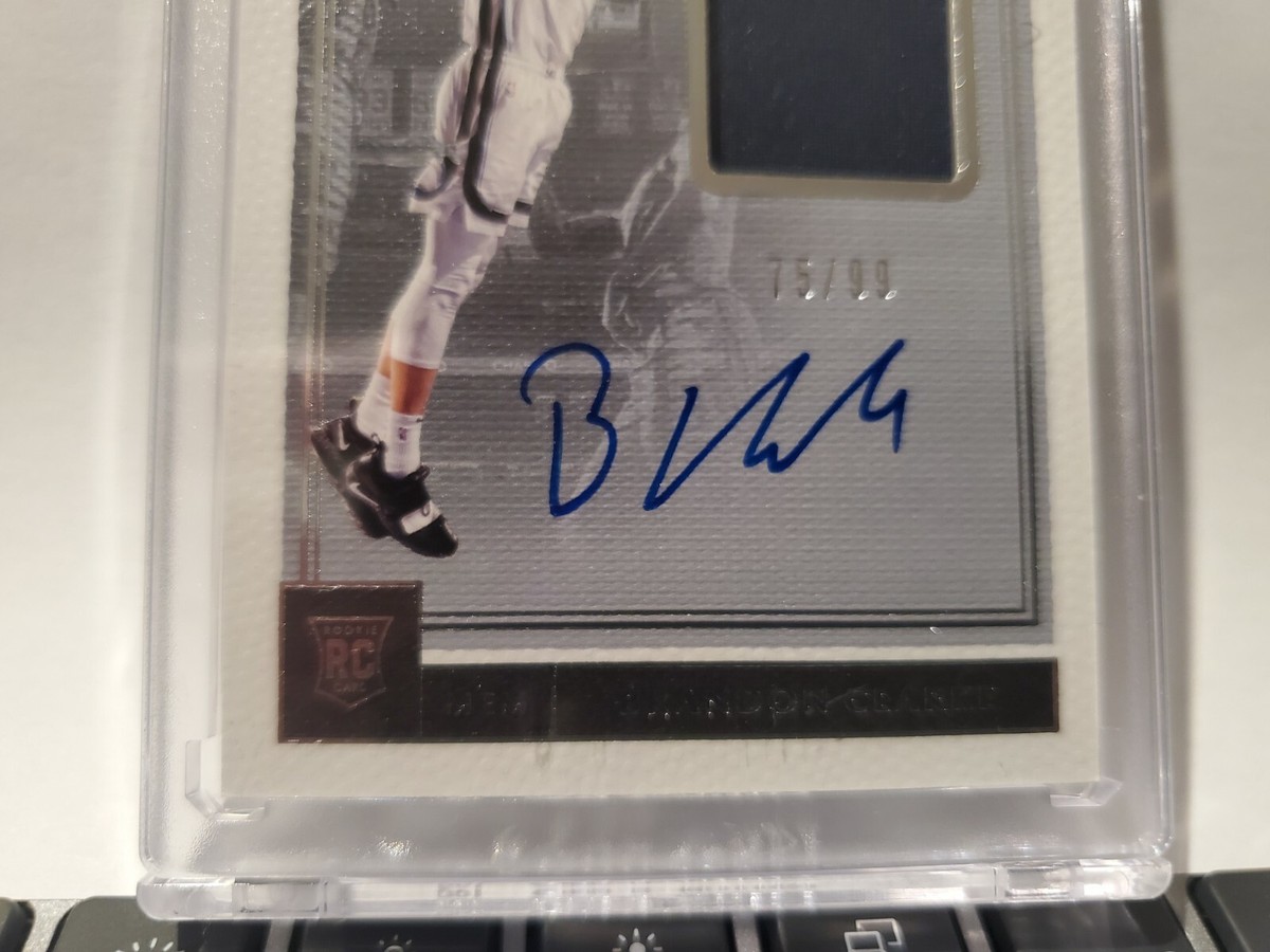 2019-20 Panini One and One Brandon Clarke RPA Rookie Patch