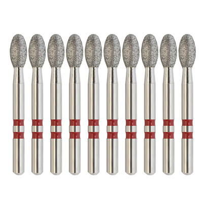Dental Diamond Burs Z379/023F Football Zirconia Adjustment Fine Grit High Speed