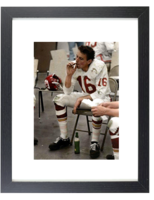 len dawson cigarette photo January 15, 1967: The photograph of smoking a at halftime of Super Bowl I was taken during the first AFL NFL World Championship Game between the Kansas City Chiefs Len Dawson Kansas City Chiefs