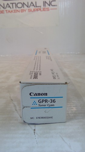 Genuine Canon GPR 36 C2020/C2230 Cyan Toner Cartridge 3783B003AA, 3783B003 - Picture 2 of 4