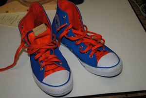 blue and gold converse